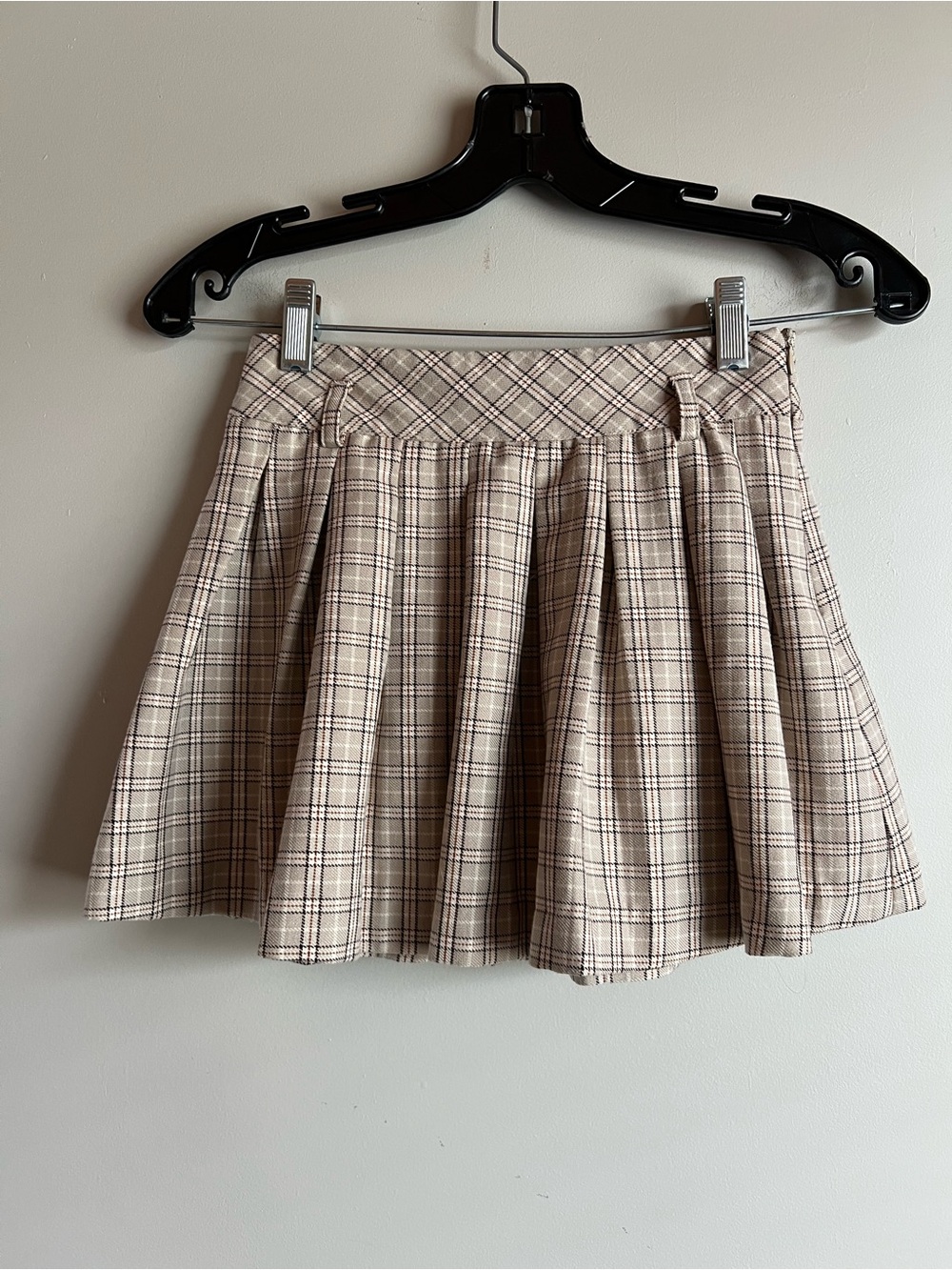 5/$20 Kids Zara Girls Plaid Pleated Skirt Size 10 (140) Preppy Schoolgirl Mini